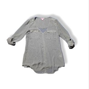 Woman Blouse, dress shirt, long sleeve, shirt sleeve, small